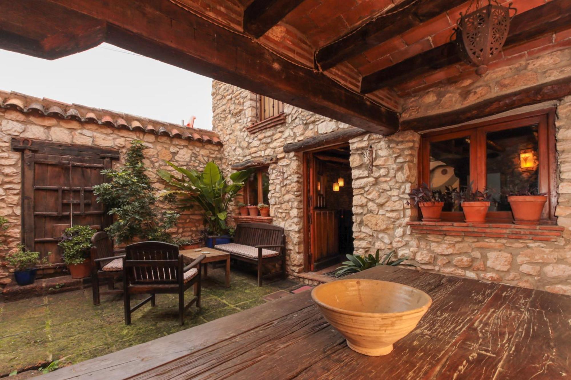 Ca La Petita Den Chinascas Guest House Vespella de Gaia ภายนอก รูปภาพ