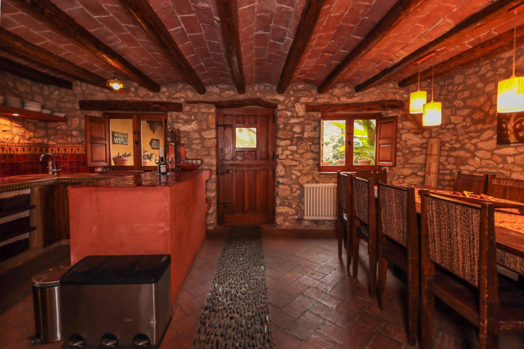 Ca La Petita Den Chinascas Guest House Vespella de Gaia ภายนอก รูปภาพ
