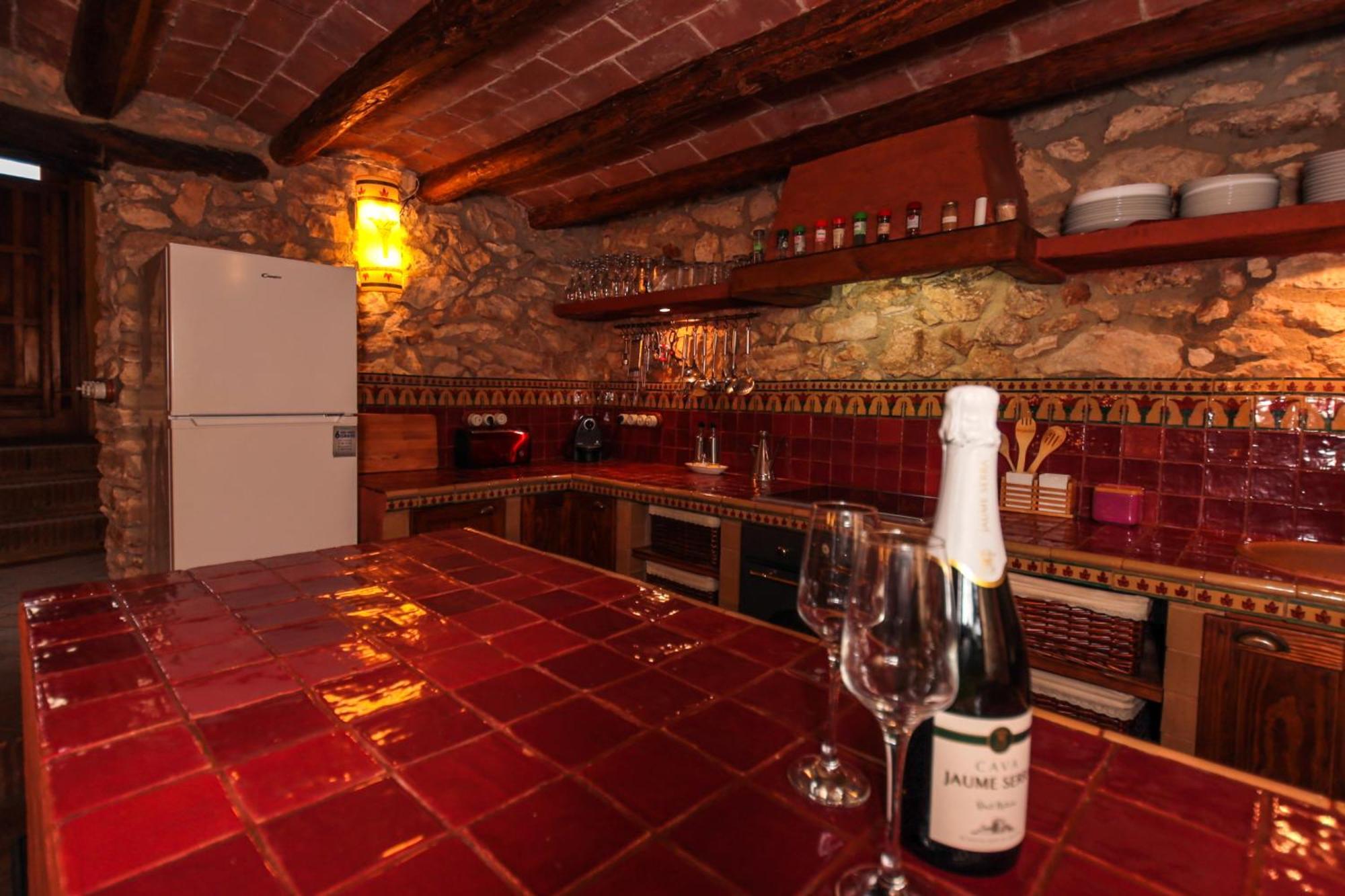 Ca La Petita Den Chinascas Guest House Vespella de Gaia ภายนอก รูปภาพ